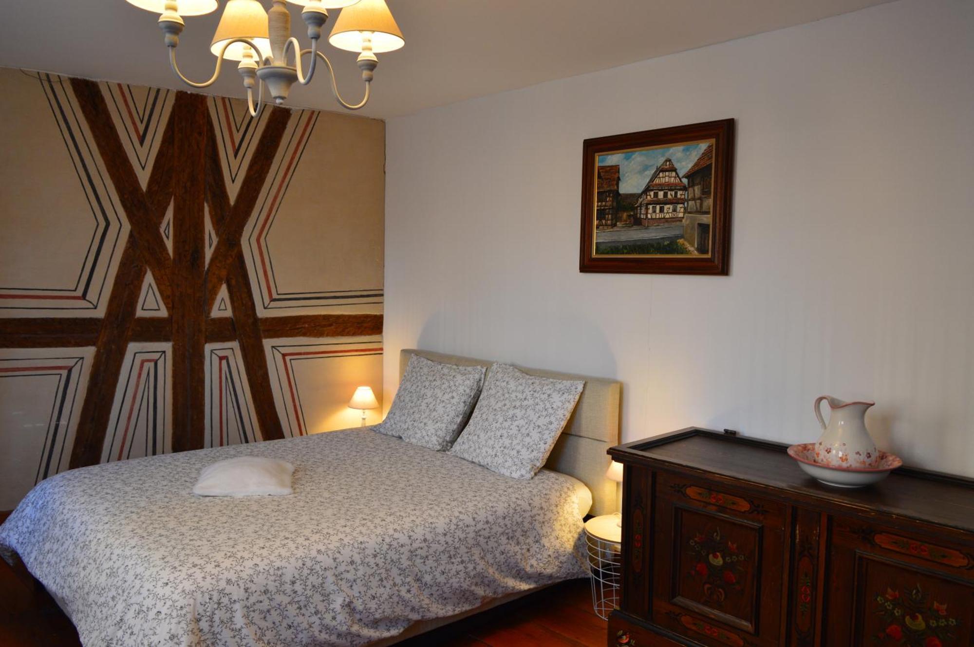 Maison Kobold Xvie Siecle Wissembourg Værelse billede